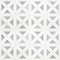 Msi Bianco Dolomite Geometrica SAMPLE Polished Marble Mesh-Mounted Mosaic Tile ZOR-MD-0159-SAM - alternate 3